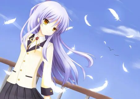 Desktop HD wallpaper: Anime, Angel Beats!, Kanade Tachibana free download b...