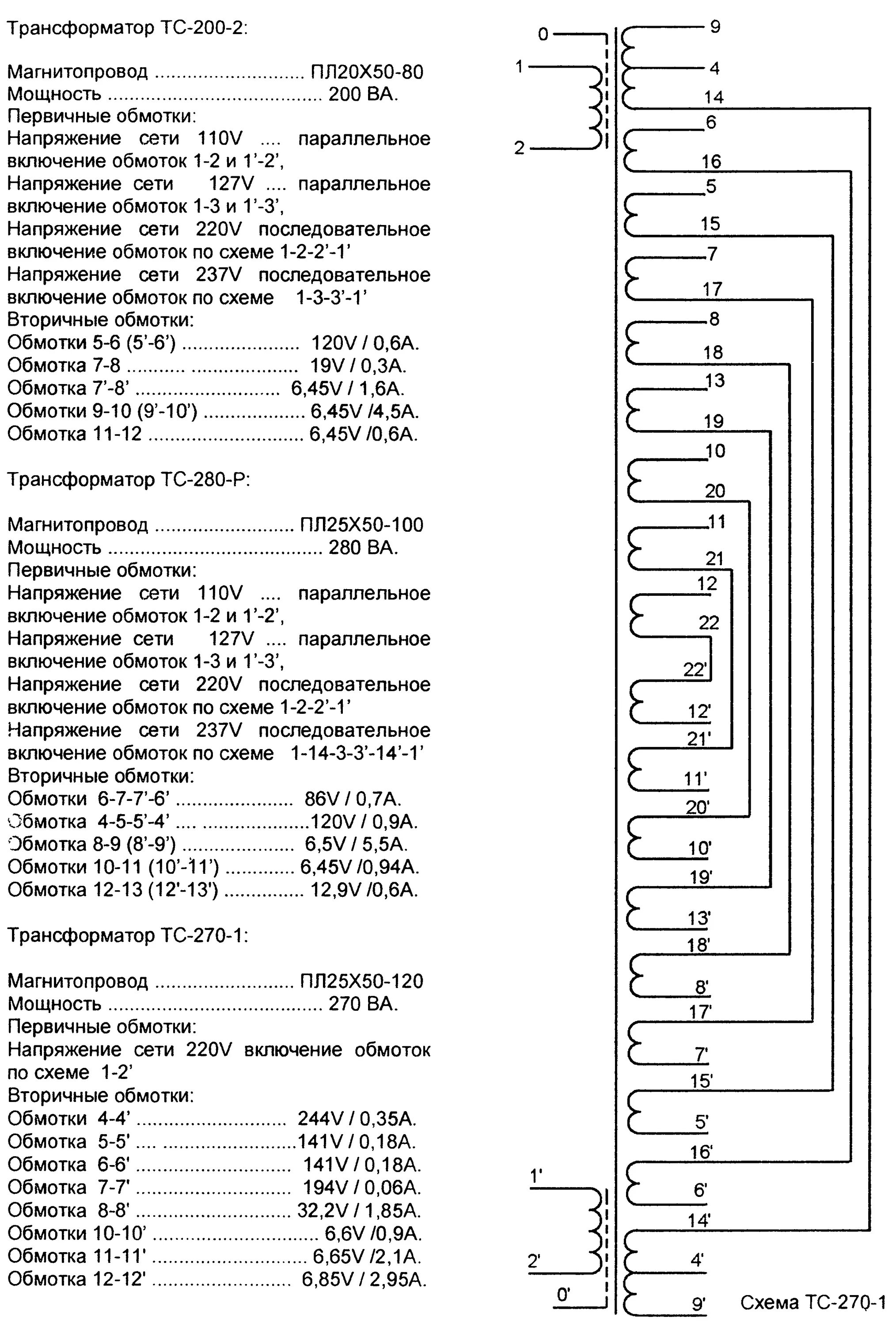 Трансформатор 270. Трансформатор ТС-270. Трансформатор ТСА 270тс 1. Трансформатор ТС 70-6. Схема трансформатора ТС 270-1.