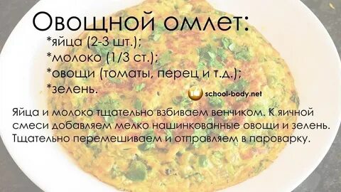 Можно ли есть омлет при похудении
