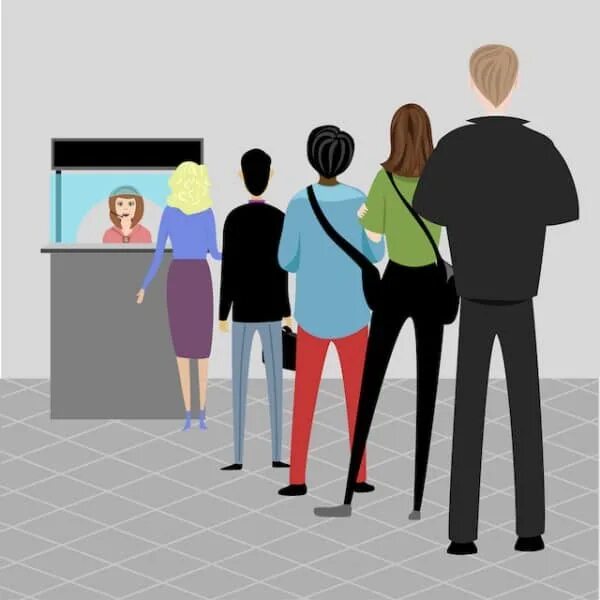 Stand in line