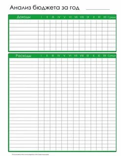 budget_analiz Страницы планировщика, Планировщик бюджета, Ежедневное расписание