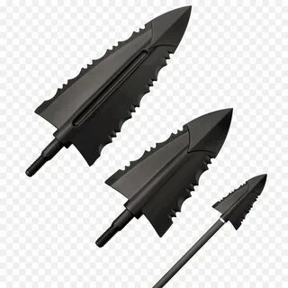 Копье с зубчатым наконечником