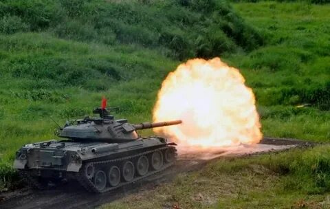 Виден танки