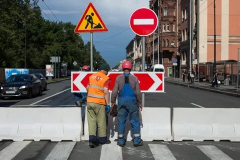 Ограничение движения петербург