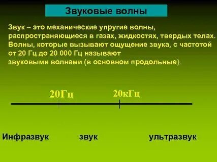 Звуковая волна распространяется 5 км
