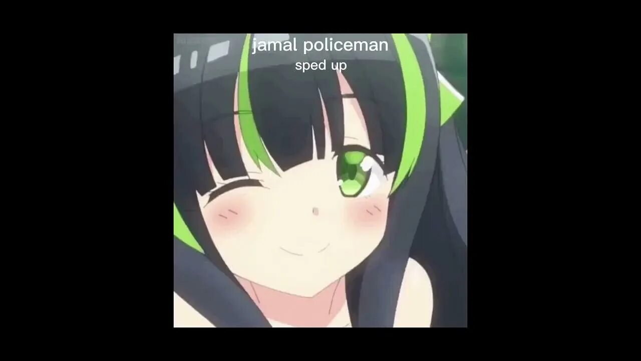 Policeman speed up. Policeman speed up