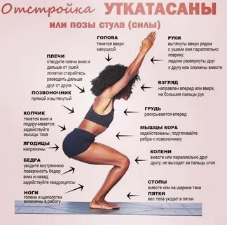 Йога уткатасана