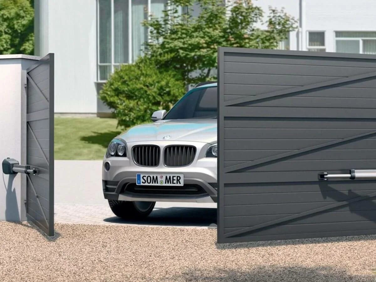 эксплуатация распашных ворот