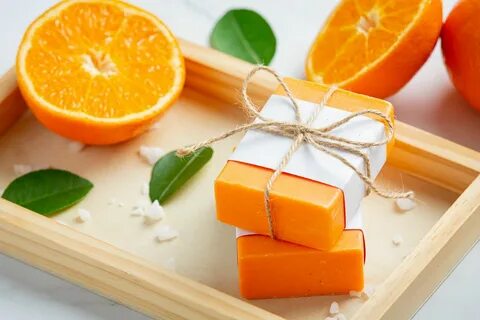 Orange soap
