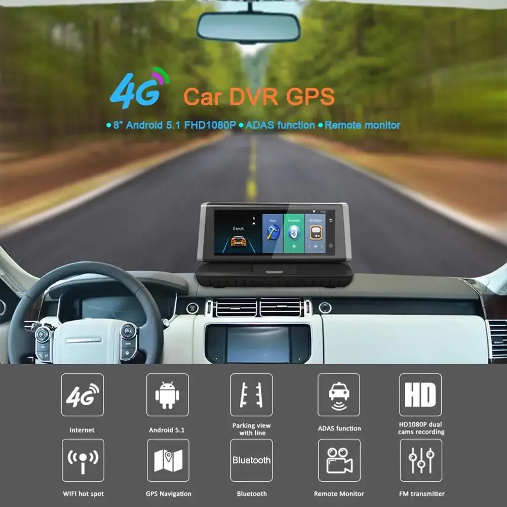 Carcam android gps dashboard. Видеорегистратор adas 1080p, wifi. видеорегистратор android hd 1080p dash cam. bluavido корейский видеорегистратор 8 в 1 с радар-детектором. android 8,1 4g dash cam adas gps wifi автомобильный видеорегистратор.