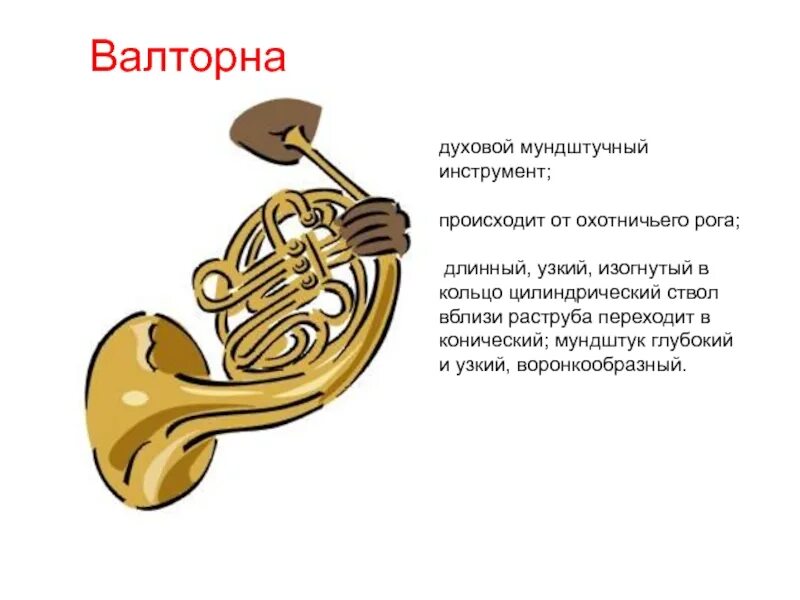 Валторна какой музыкальный инструмент. Медные духовые инструменты валторна. медные духовые инструменты валторна рисунок. сообщение о валторне музыкальный инструмент 4 класс. сообщение о валторне музыкальный инструмент.