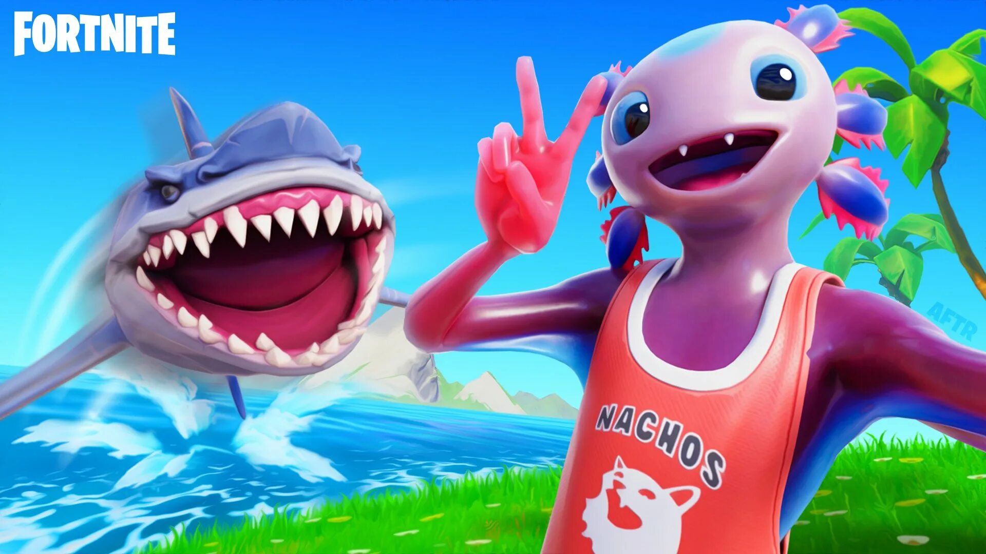 Аксолотль фортнай. Axolotl Fortnite. Axo Fortnite. Аксолотль из ФОРТНАЙТ.