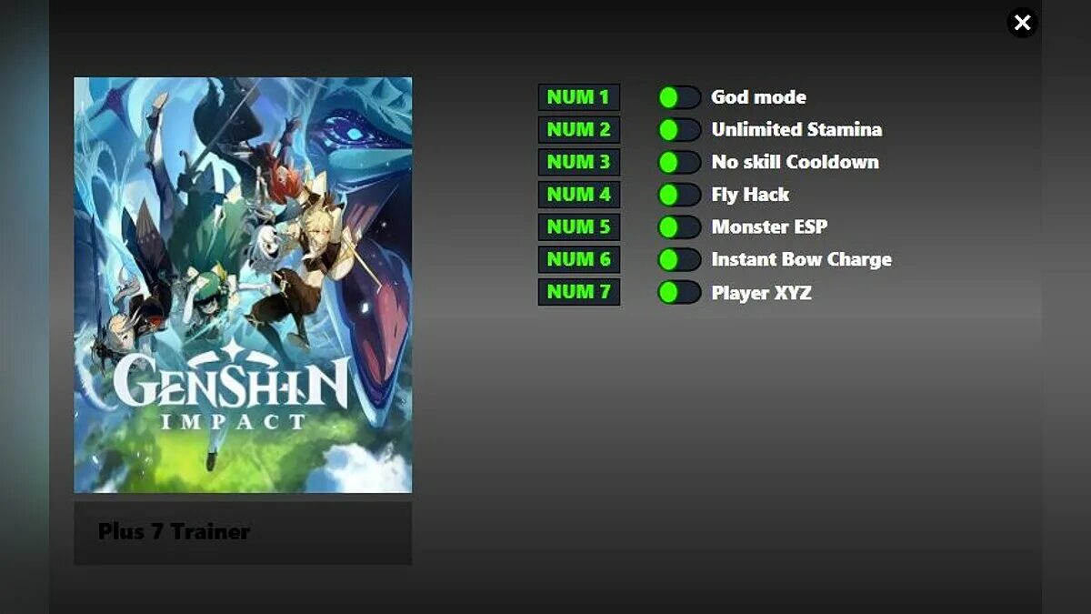 Чит геншин импакт андроид. Genshin impact читы. genshin impact трейнер. тёмная люмин геншин импакт. коды в геншин импакт 2025.