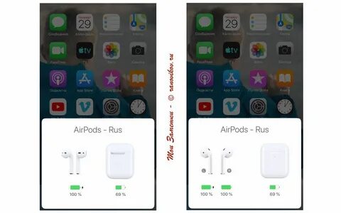 Airpods pro индикаторы