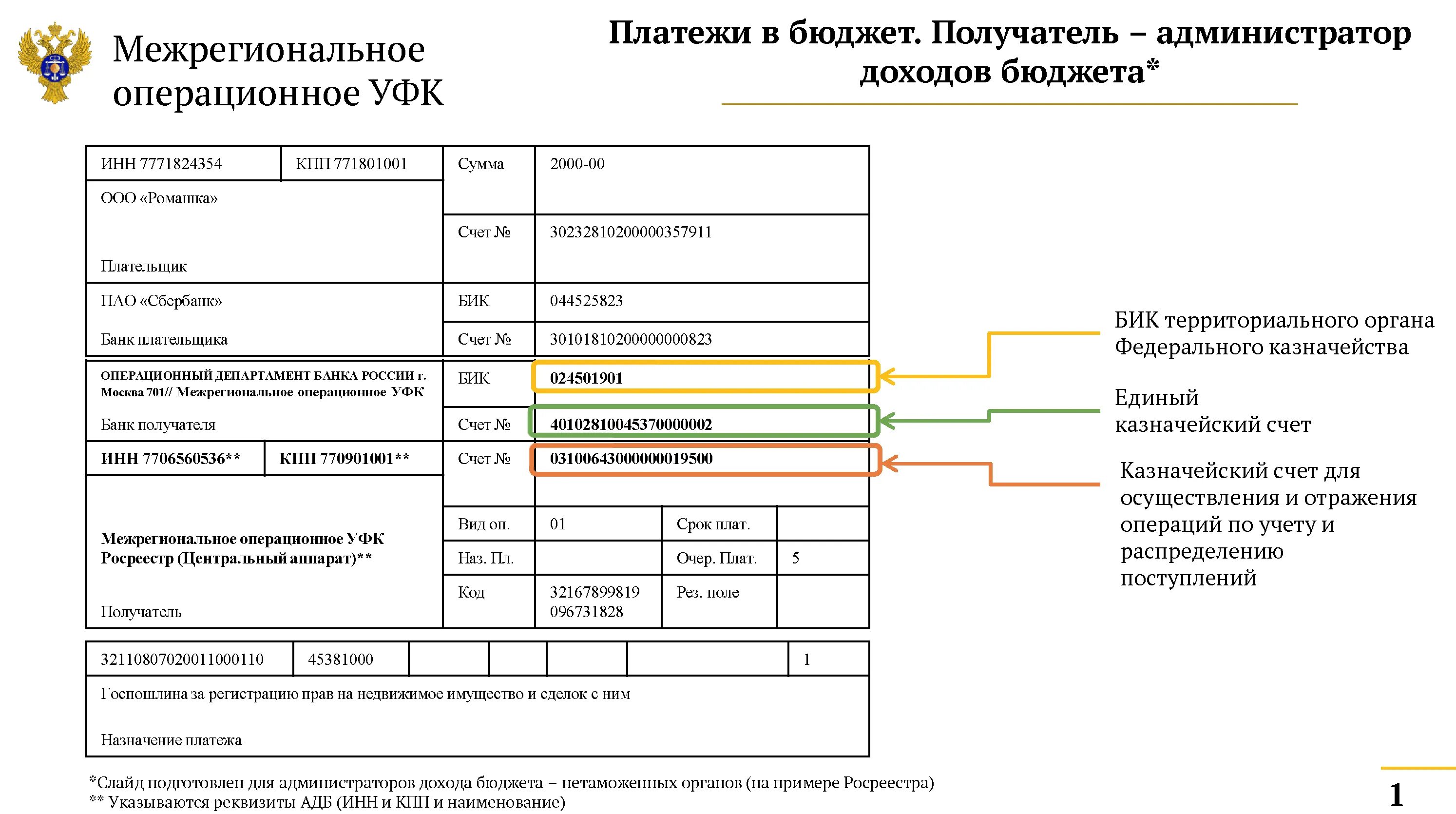 Как оплатить бюджетному учреждению