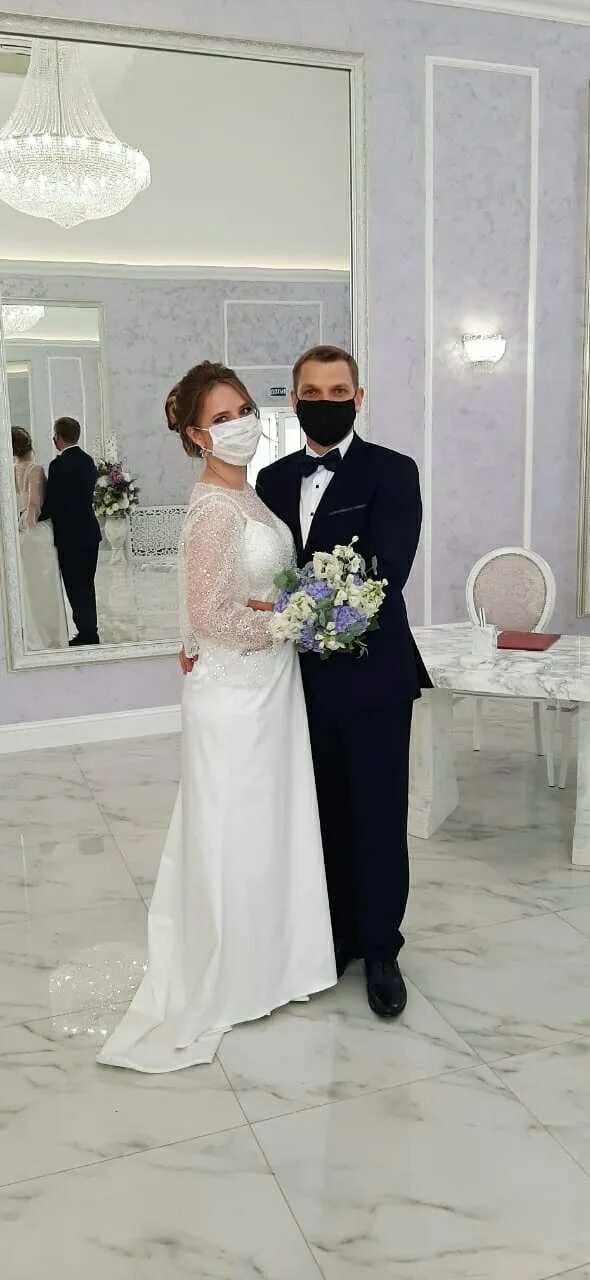 Рязанский ЗАГС опубликовал фото пар, сыгравших свадьбы в выходные Новости 7info.