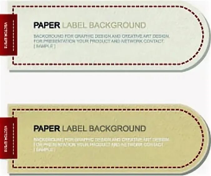 Paper labels. Paper label design. sample paper label for dress.