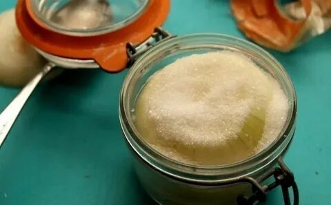 Лук с сахаром