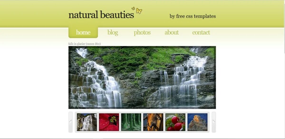 Сайт natural. Nature website. Web sablon. Web site for nature.