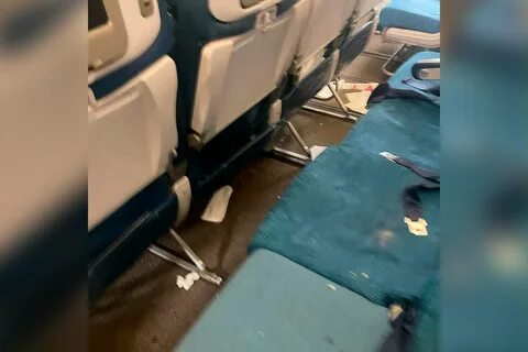 Попал в турбулентность