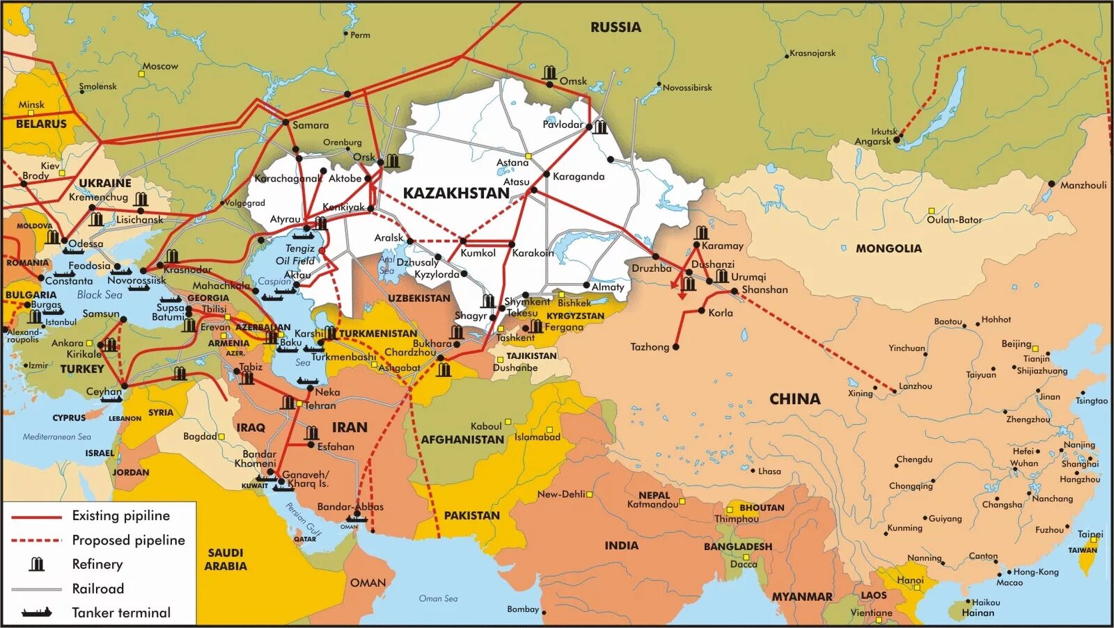 Аэропорты средней азии. Схема нефтепроводов средней Азии. Схема нефтепроводов центральной Азии. Схема трубопроводов Китай Центральная Азия. Газопровод средняя Азия центр схема.