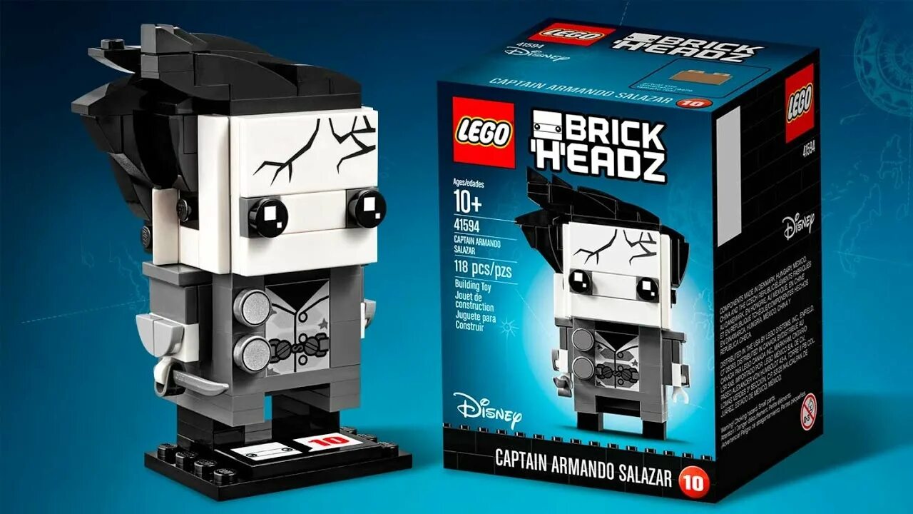 Rev headz mod unlocked. Конструктор lego brickheadz 41594 капитан армандо салазар. lego brickheadz. лего брик хедс капитан салазар. лего брик хедс.