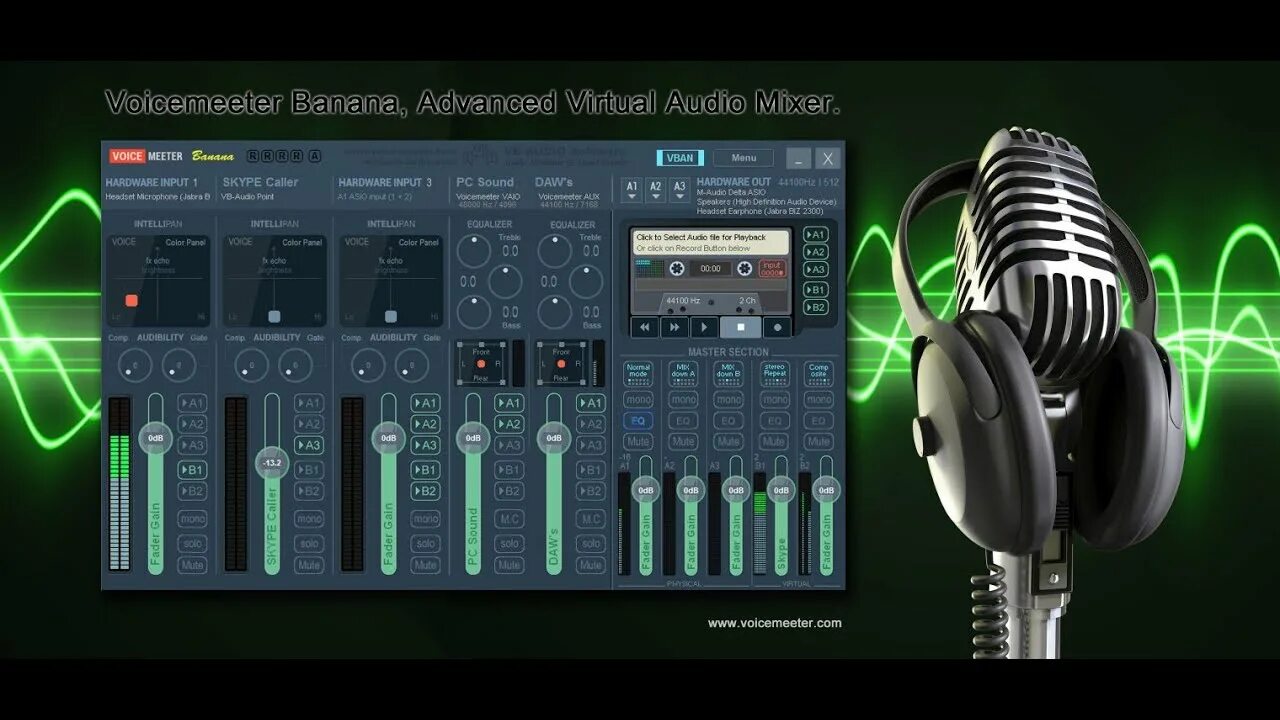 Voicemeeter Banana. Audio Voicemeeter Banana. Voice Meter Banana. VST банан. Программы для улучшения звука микрофона