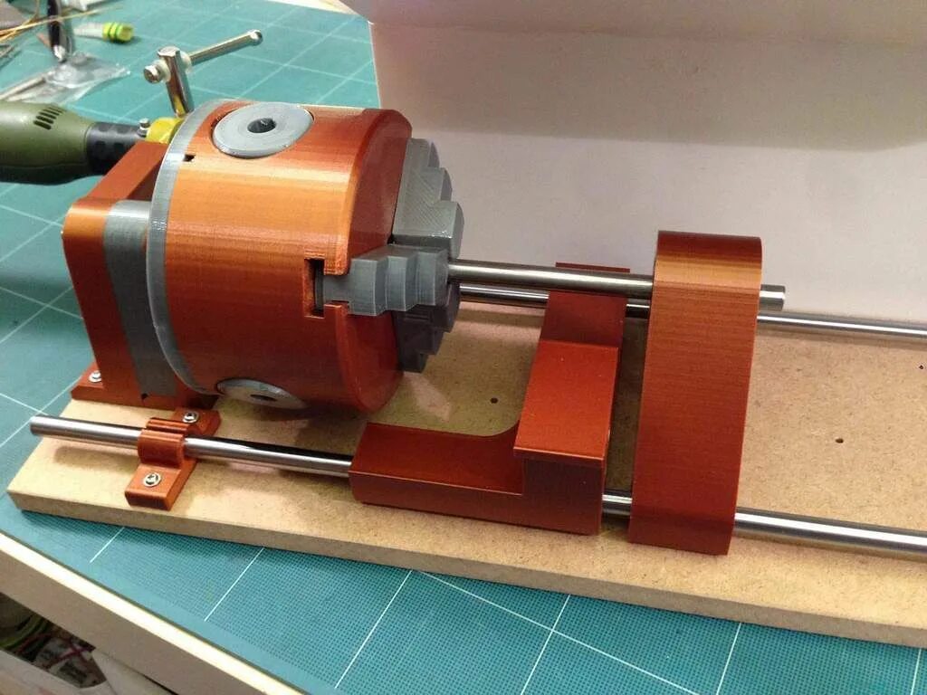 Токарный станок 3д модель. Токарный станок по металлу на 3d принтере. 3d printed cnc. мини токарный станок на 3д принтере. токарный станок из принтера.