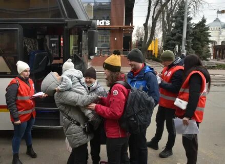 Красный крест эвакуация
