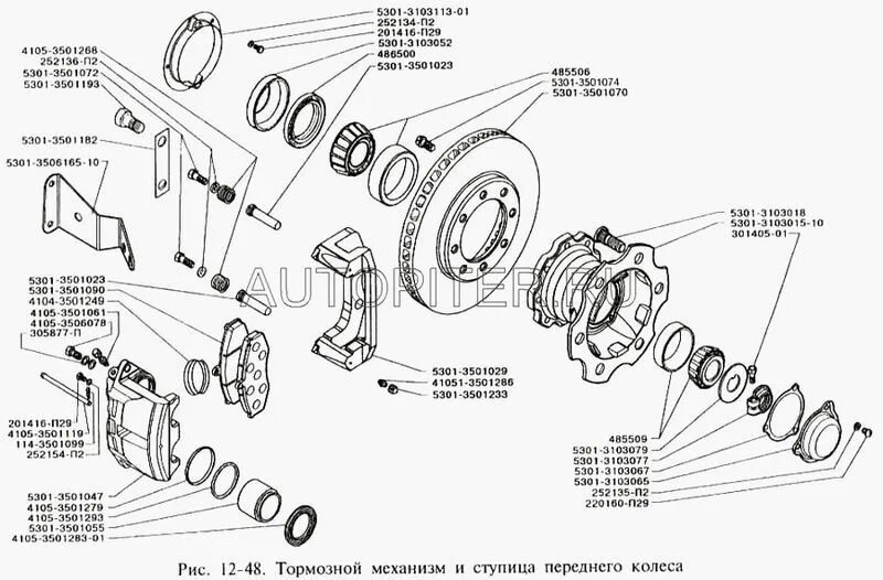 Тормозной механизм переднего колеса ЗИЛ 5301. Ступица переднего колеса ЗИЛ-5301. Шайба гайки передней ступицы ЗИЛ-5301. Суппорт тормозной ЗИЛ 5301 передний.