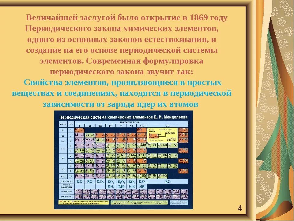 Современная формулировка периодического закона химия. Современная формулировка периодического закона д.и Менделеева. Открытие периодического закона химических элементов д. Менделеева:. Основные положения периодического закона химических элементов. Охарактеризуйте научное и практическое значение периодического закона