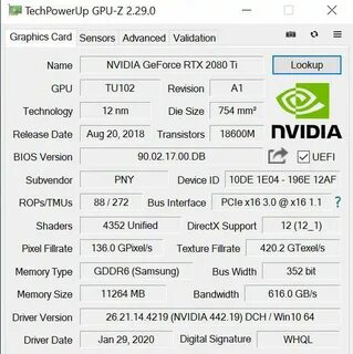Gpu z для видеокарты