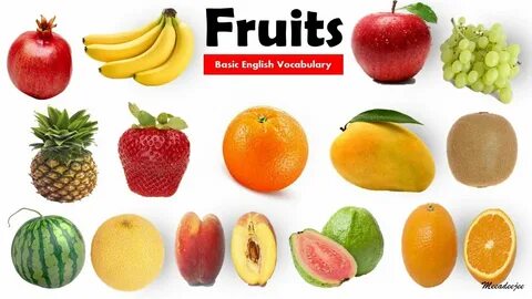 Fruits name