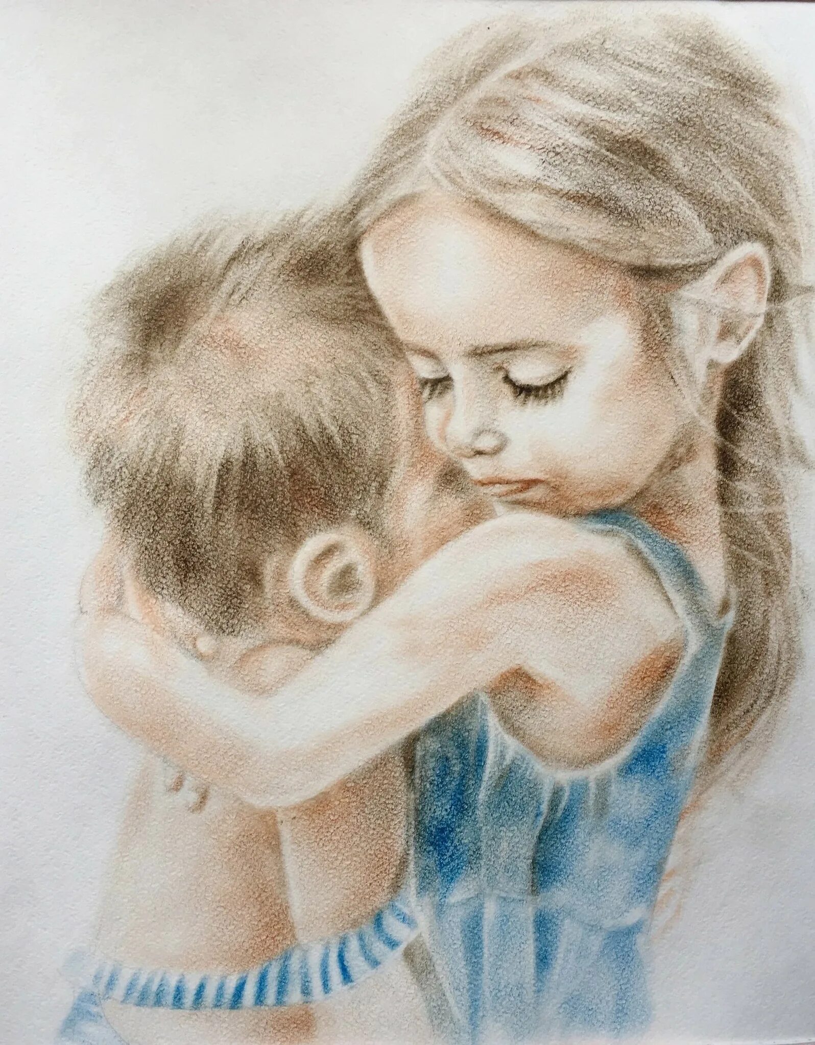 Рисунок младшего брата. Рисунок младшего брата