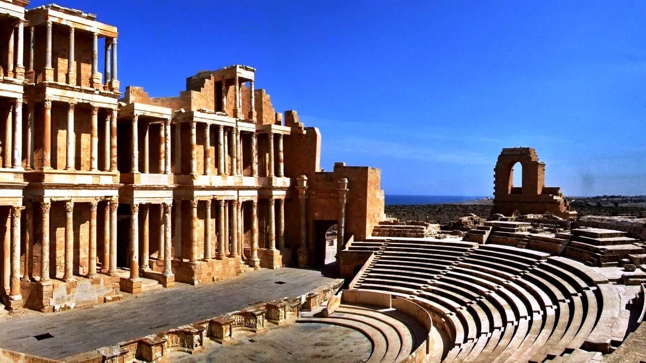 Сабрата древний город. Руины древнего вавилона. Ancient video. Пальмира сирия колонна. Хампи заповедник с руинами.