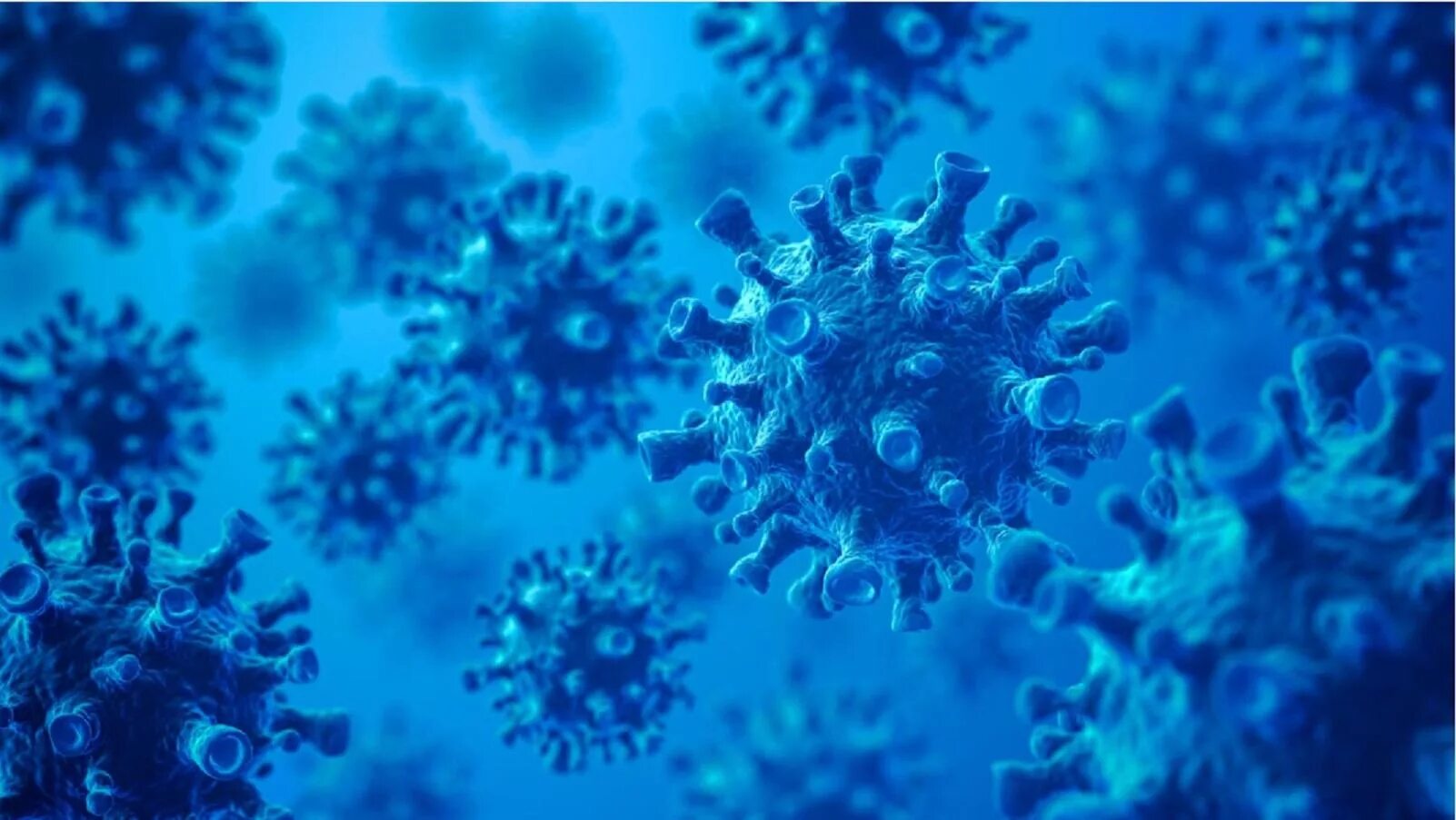 Много новых вирусов. Вирус. Голубой вирус. Синие бактерии. Вирусы фон.