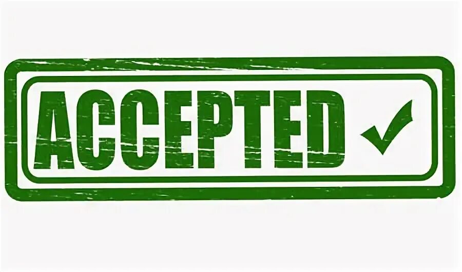 Accepted. Надпись accepted. Accepted картинка. ПМЖ accepted. Accepted send