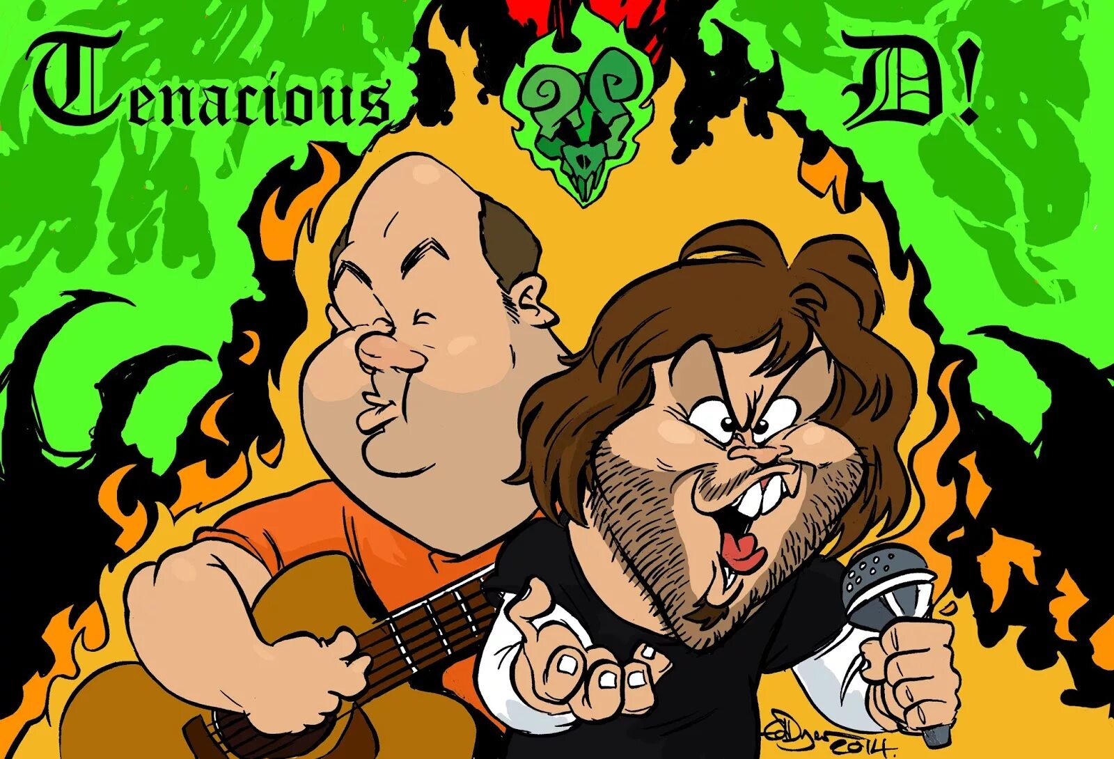 Tenacious d game. Джек Блэк Tenacious d. Джек Блэк Tenacious d арт. Tenacious d: медиатор судьбы.