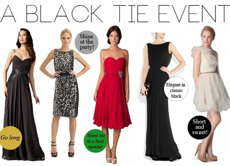 Black Tie Invited Дресс