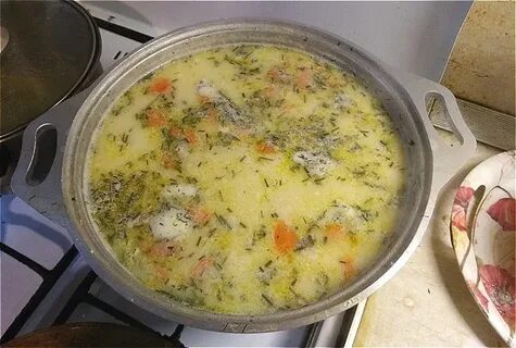 Рецепт куриного супа с грибами и сыром