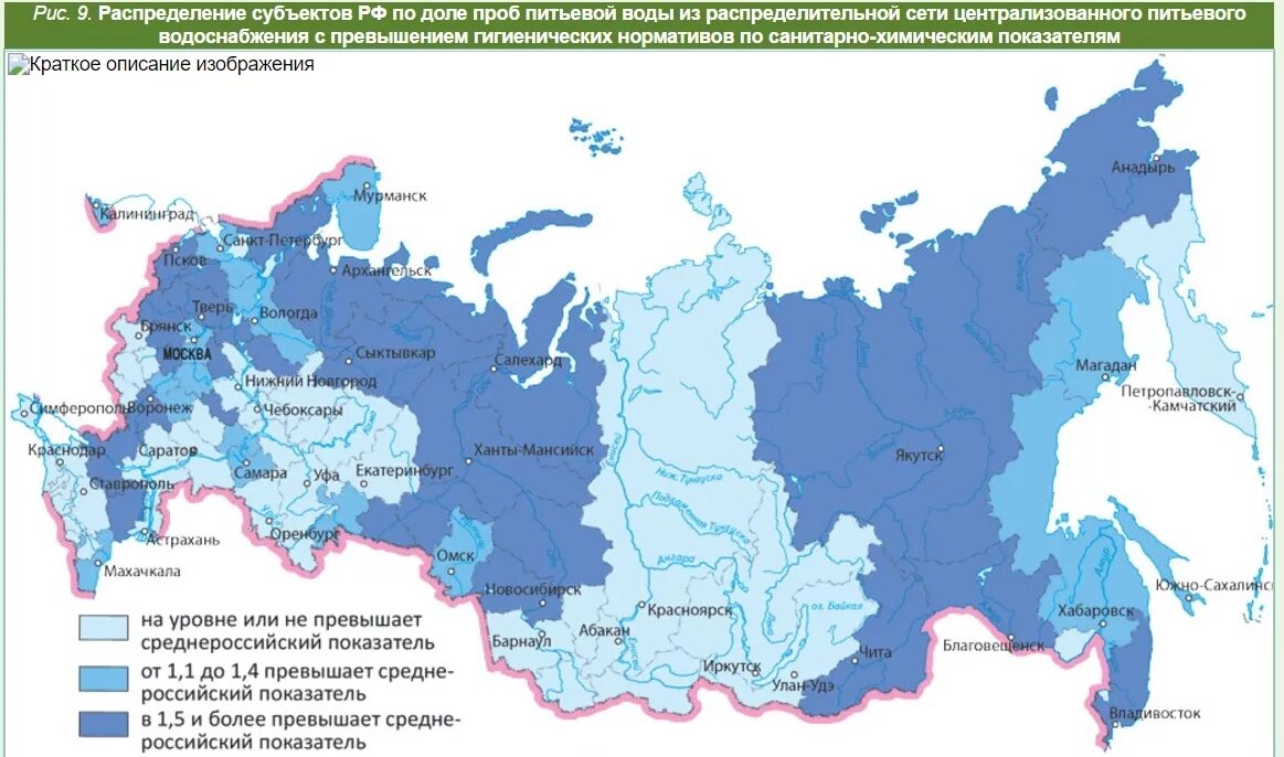 Содержание фтора в воде по регионам. Содержание фтора в воде по регионам