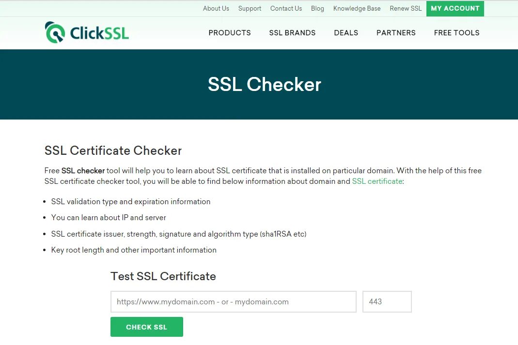 Cert check. Certificate check failure.