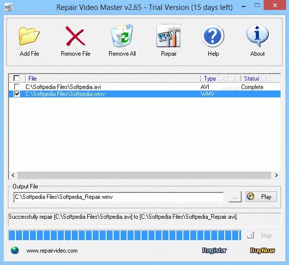 Video Repair. Repair Video file. ASF-avi-RM-wmv Repair. Download Master. Fix видео