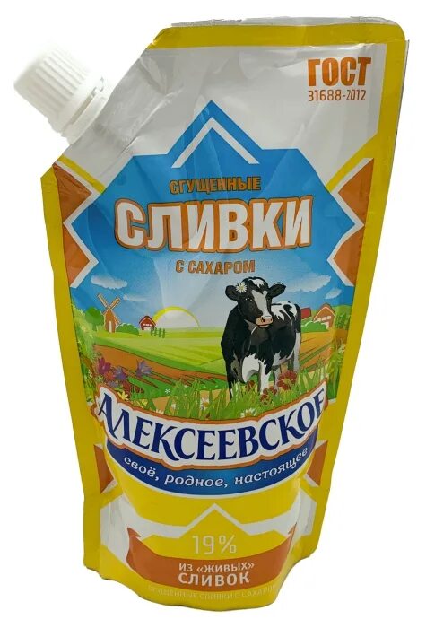 Сливки сгущенные Алексеевское$ 19% 270 г. Сгущенные сливки Алексеевские с сахаром 19% БЗМЖ 270 Г. Сливки Алексеевские сгущенные с сахаром 19. Сгущенные сливки Волоконовское с сахаром отборные 19%, 400 г. Сгущенные сливки купить