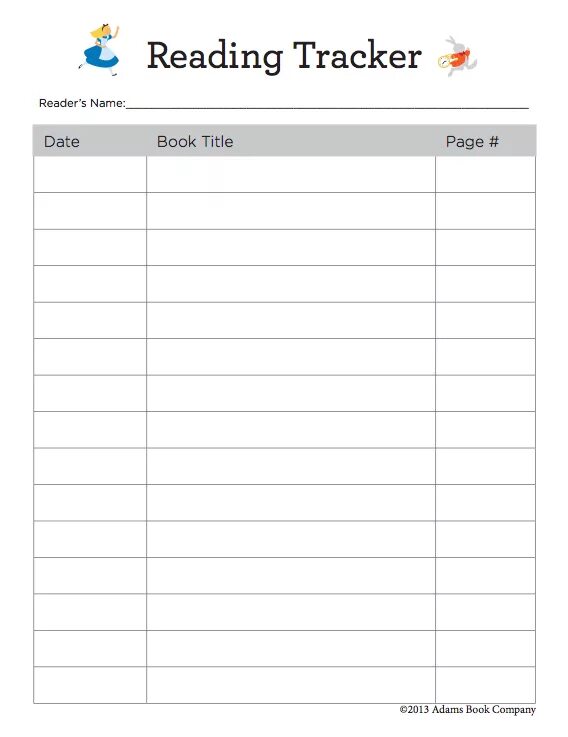Tracker pages