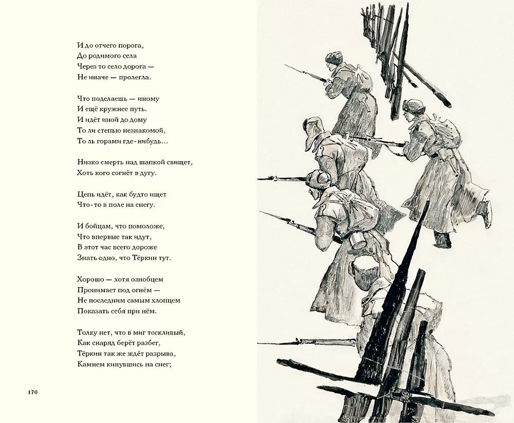 Теркин стихотворение о войне