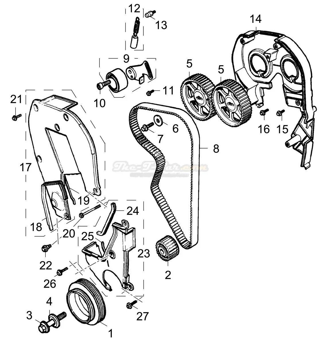 Timing forum. Timing Belt, 1.8l 4 Cyl k Series Petrol.