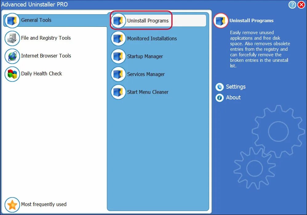 Windows service optimizer