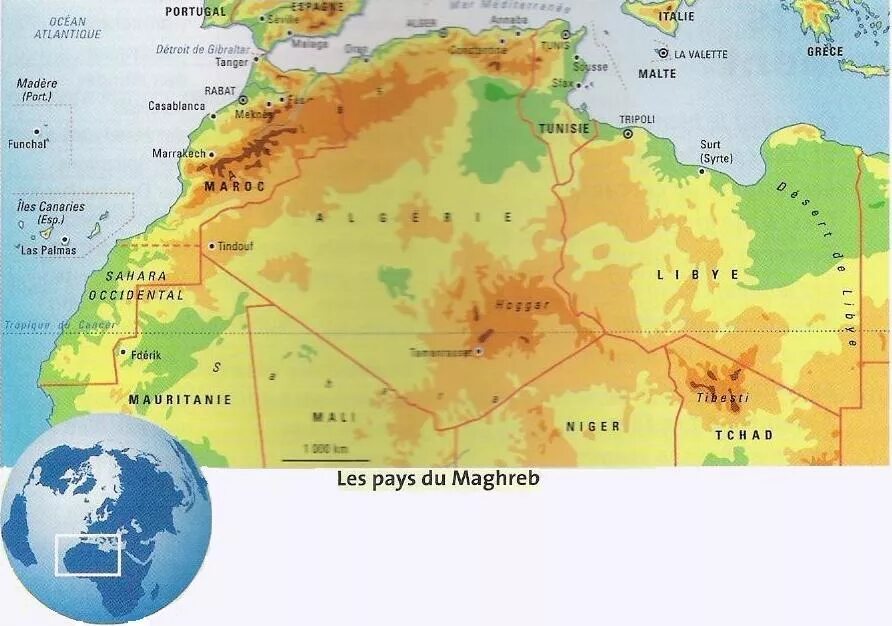 Магриба страны входящие. Марокко Магриб на карте. Магриб на карте Африки. Страны Магриба на карте. Побережье Магриба.