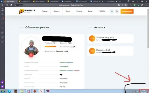 Как прописать человека в радмире